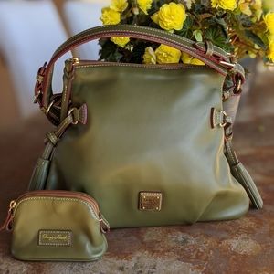 Dooney & Bourke Smooth Leather Shoulder Bag